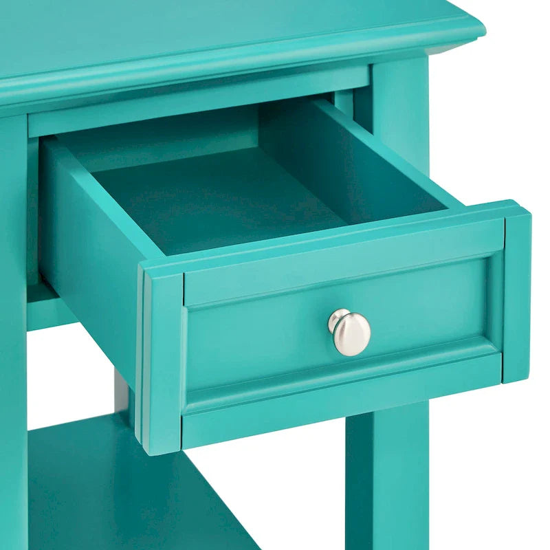 Zayden table d'appoint à 1 tiroir avec station de recharge par iNSPIRE Q Bold