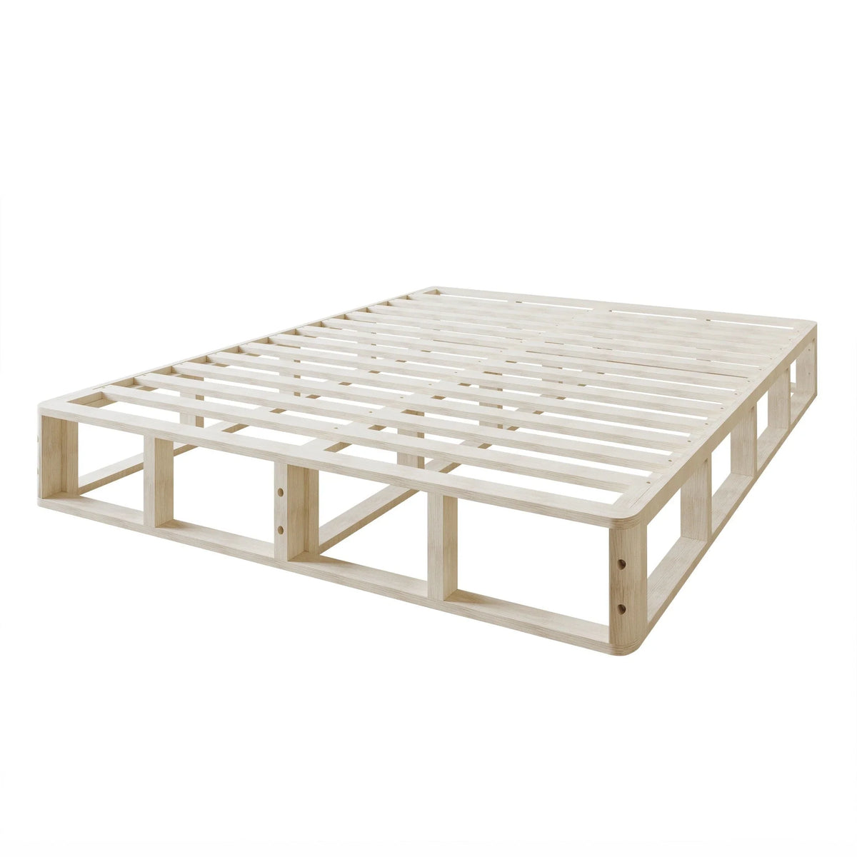 CraftPorch Sommier à ressorts en bois massif 8 pouces avec lattes en bois