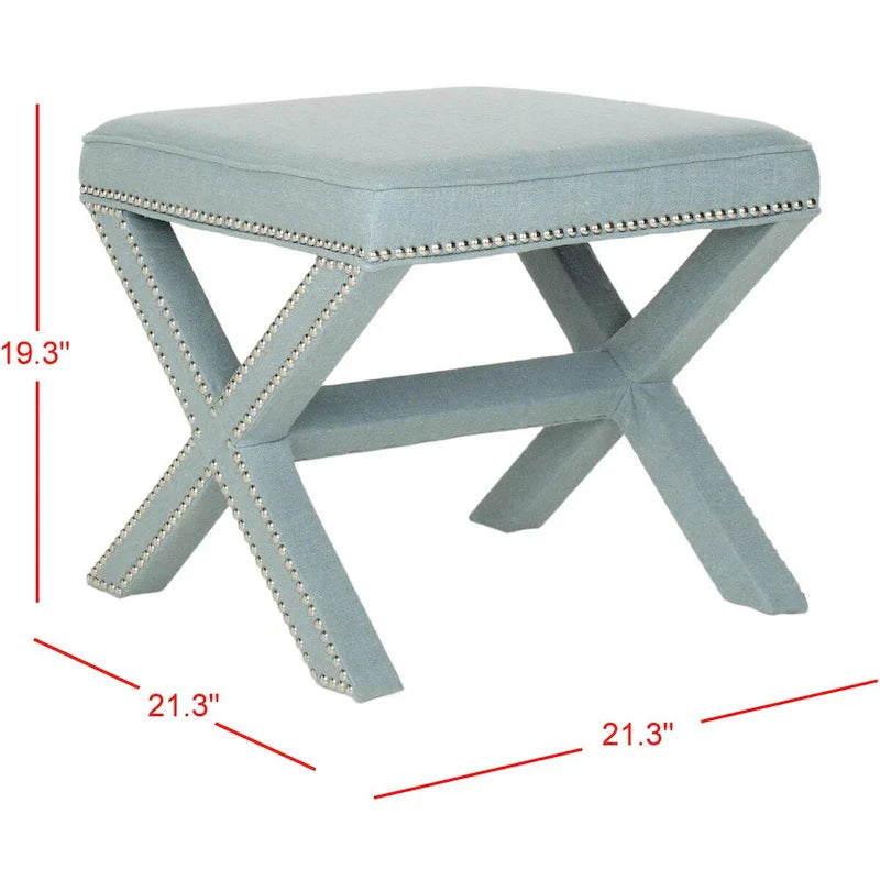 SAFAVIEH Shavonne ottomane X-Bench