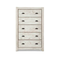 Commode 5 tiroirs en bois massif Montauk Grain Wood Furniture