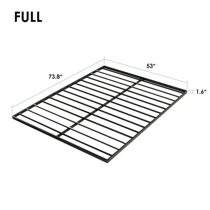Planchette de lit en métal de 4 cm pour sommier de lit par Crown Comfort