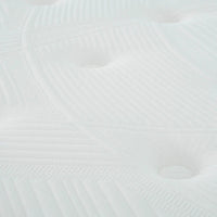 Matelas hybride à mémoire de forme et ressorts ensachés Equilibria 8 po. - Moelleux - Livré en boîte