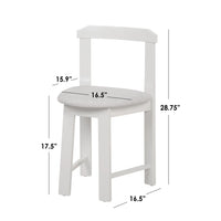 Harrisburg Tobey Ensemble de salle à manger rond compact 5 pièces