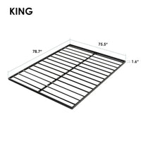 Planchette de lit en métal de 4 cm pour sommier de lit par Crown Comfort