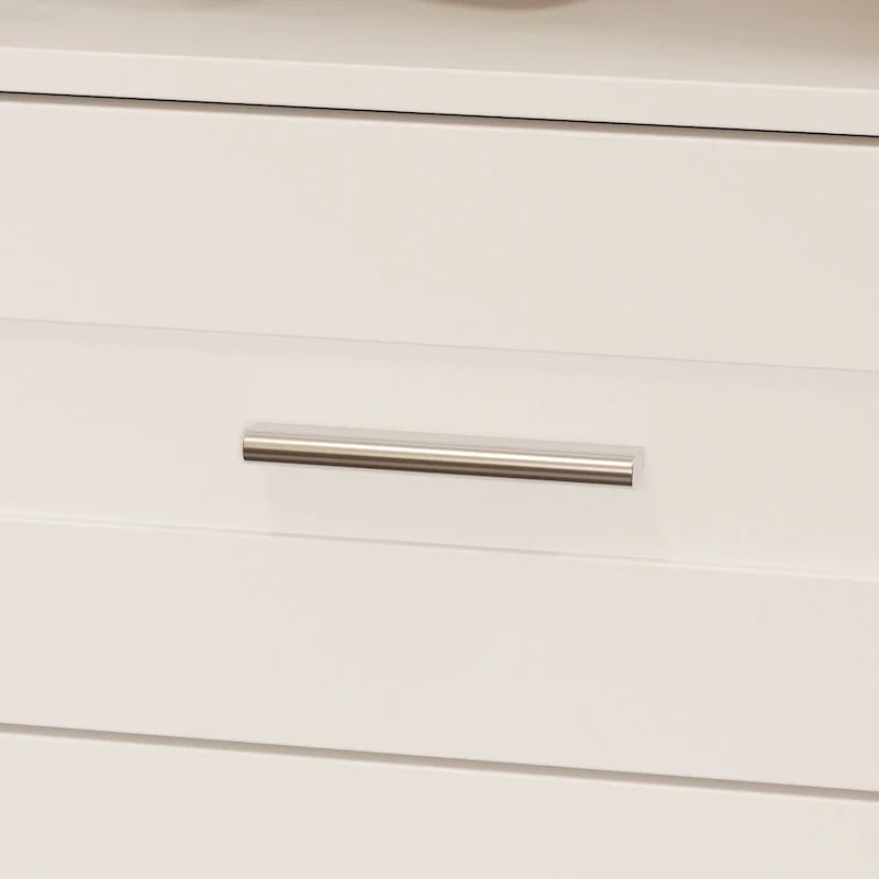 Armoire d'angle avec 2 tringles, un porte-pantalons et un rangement à chaussures