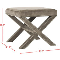 SAFAVIEH Shavonne ottomane X-Bench