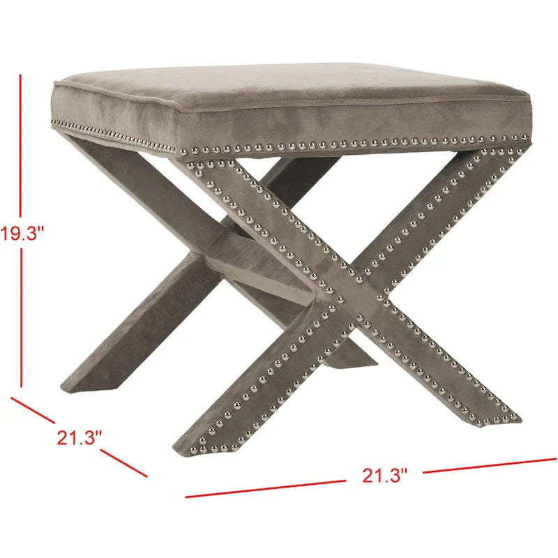 SAFAVIEH Shavonne ottomane X-Bench