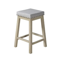 Africa - Ensemble de salle à manger hauteur comptoir 5 pièces avec table et chaises