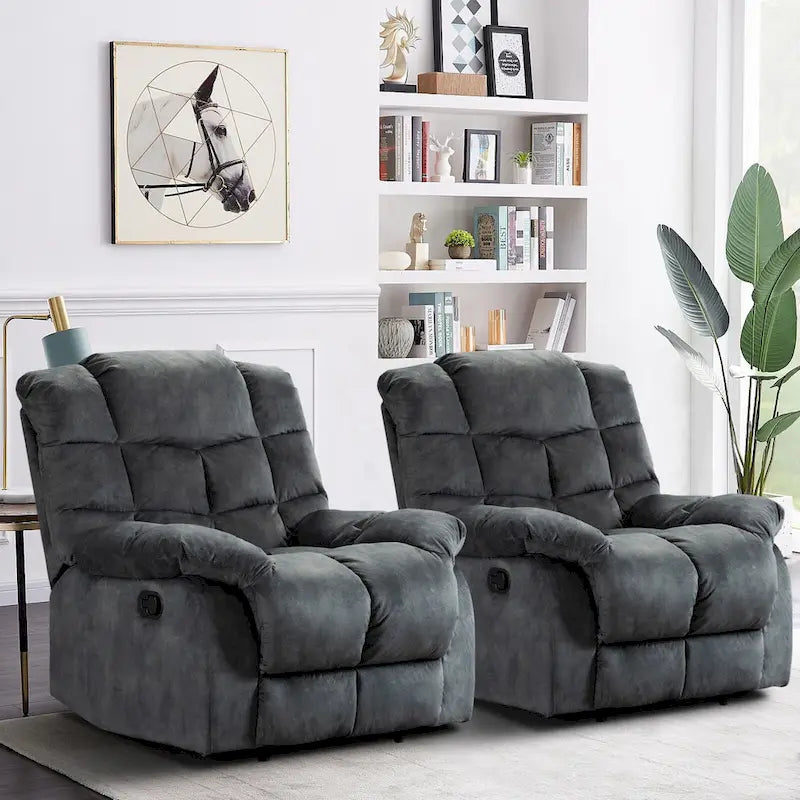Fauteuil inclinable ergonomique surrembourré manuel