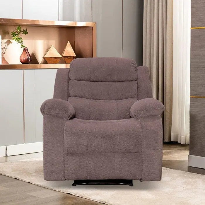 Fauteuil Inclinable Moelleux avec Fonction Massage et Chaleur