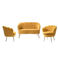 Ensemble Salon 3 Pièces Xabier 52 pouces par HULALA HOME