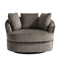 Fauteuil baquet pivotant déhoussable à bras encastrés DREAMSIDEA