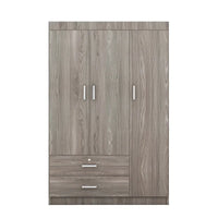 Armoire 3 portes avec 2 tiroirs