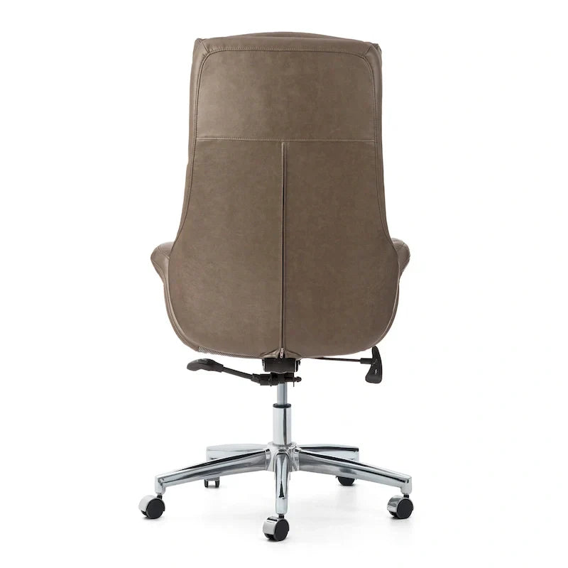 Chaise de bureau en similicuir - Pivotante - Plusieurs coloris