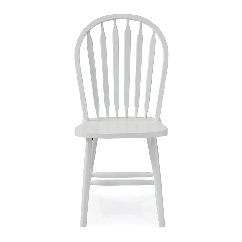 Chaise de salle à manger Windsor Arrowback en bois massif