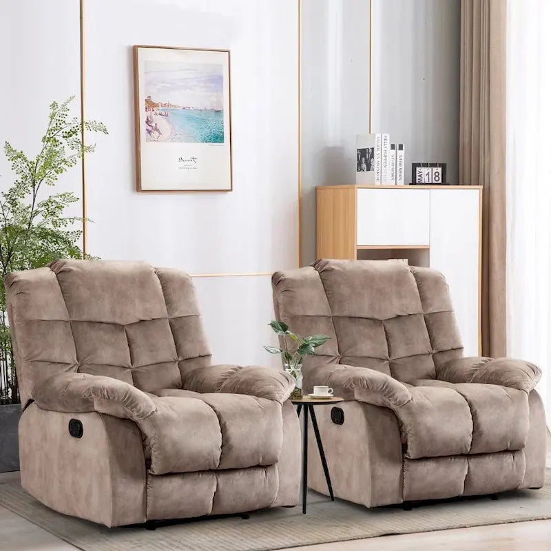 Fauteuil inclinable ergonomique surrembourré manuel