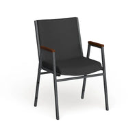 Chaise empilable robuste avec accoudoirs - 21P x 21L x 31H