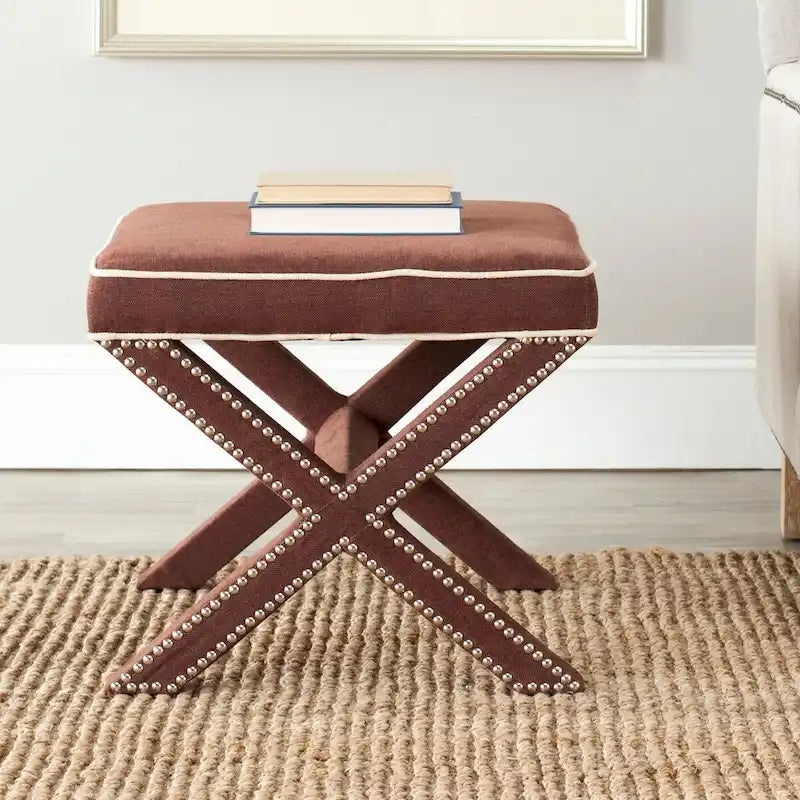 SAFAVIEH Shavonne ottomane X-Bench