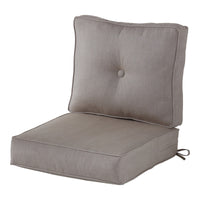 Sunbrella Ensemble de coussins d'extérieur à assise profonde premium 2 pièces