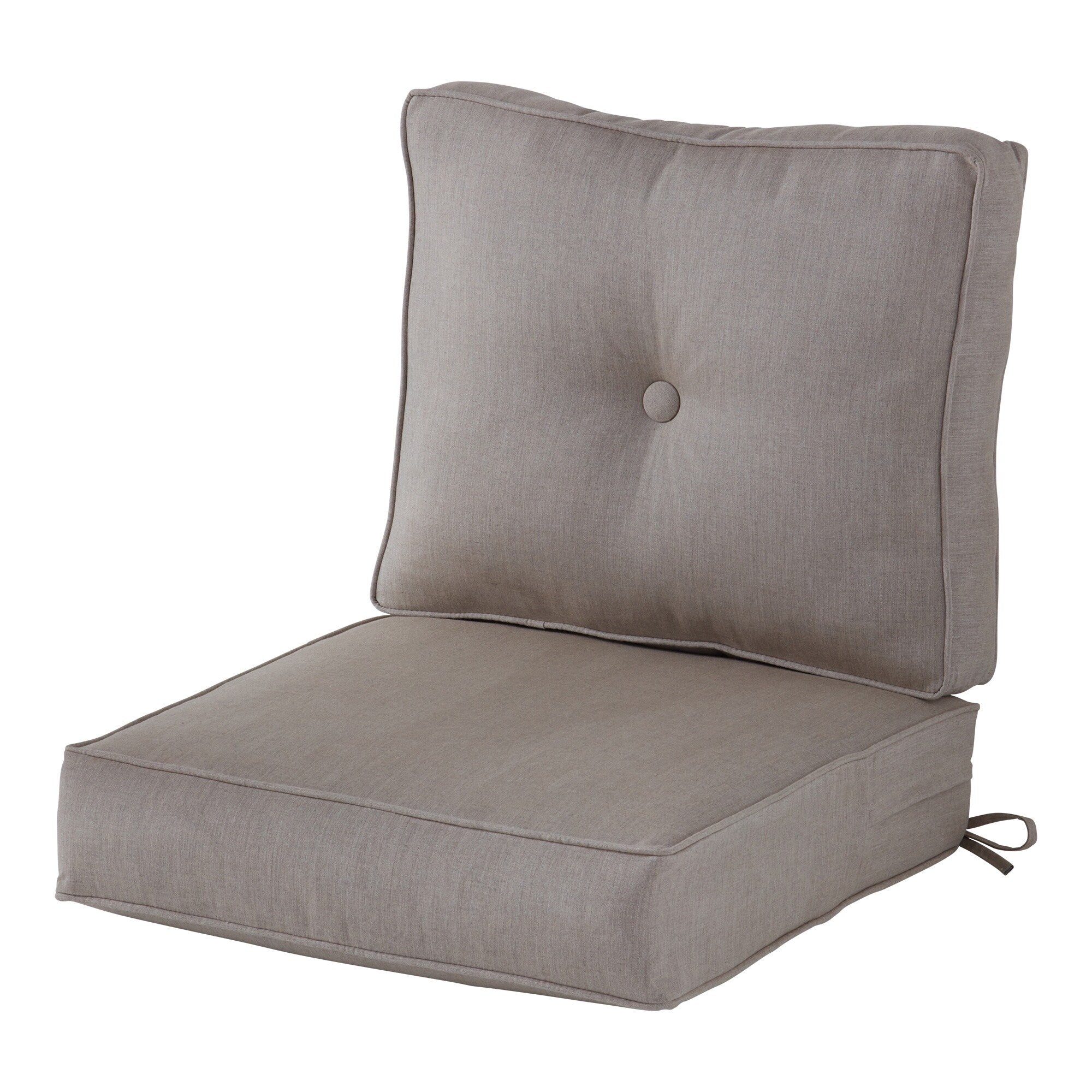 Sunbrella Ensemble de coussins d'extérieur à assise profonde premium 2 pièces