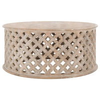 Table basse ronde Antkea SAFAVIEH - 35 L x 35 P x 16 H - 35Lx35Px16H