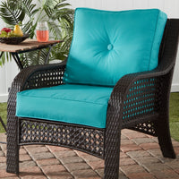 Sunbrella Ensemble de coussins d'extérieur à assise profonde premium 2 pièces