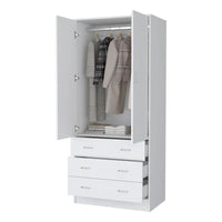 Armoire Prescott - Blanche