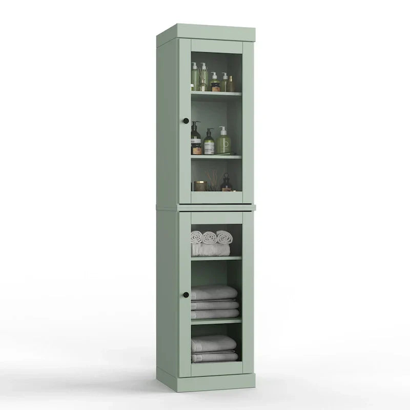 Meuble sous-vasque 100 % bois massif 42 cm avec portes en option par Palace Imports