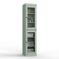 Meuble sous-vasque 100 % bois massif 42 cm avec portes en option par Palace Imports