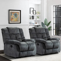 Fauteuil inclinable ergonomique surrembourré manuel