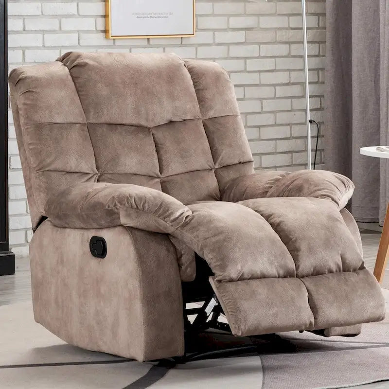 Fauteuil inclinable ergonomique surrembourré manuel