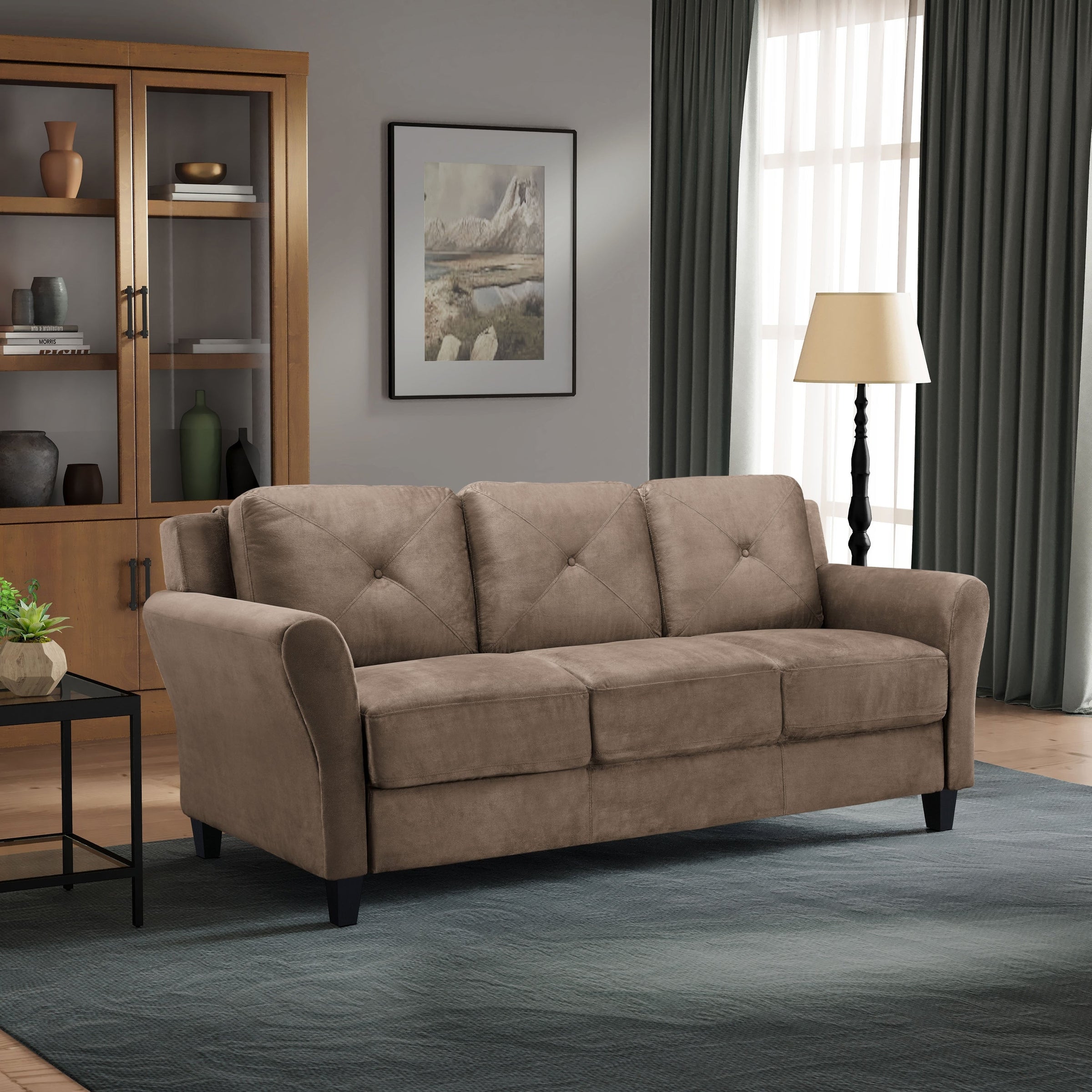 iLounge Harvard Canapé en microfibre