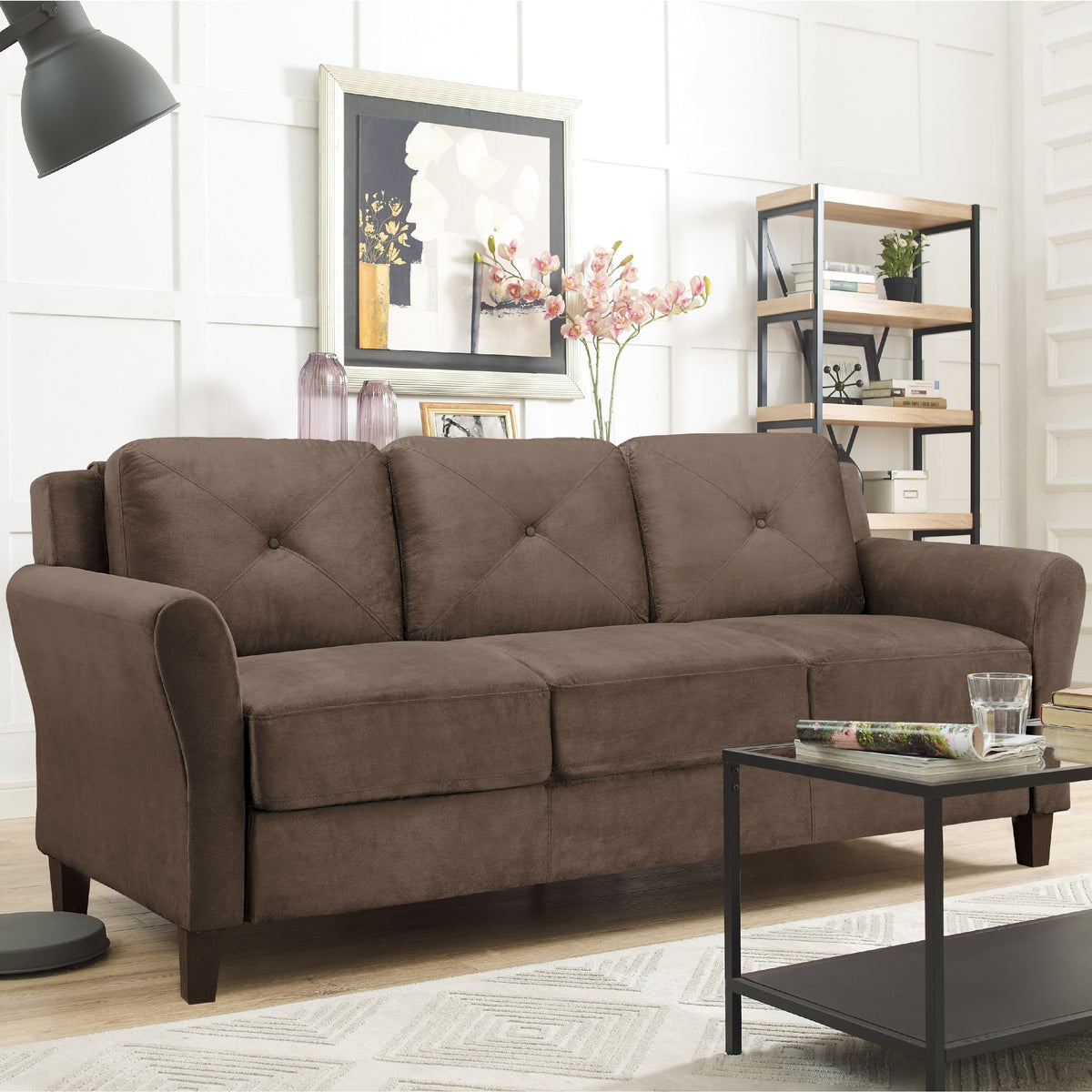 iLounge Harvard Canapé en microfibre