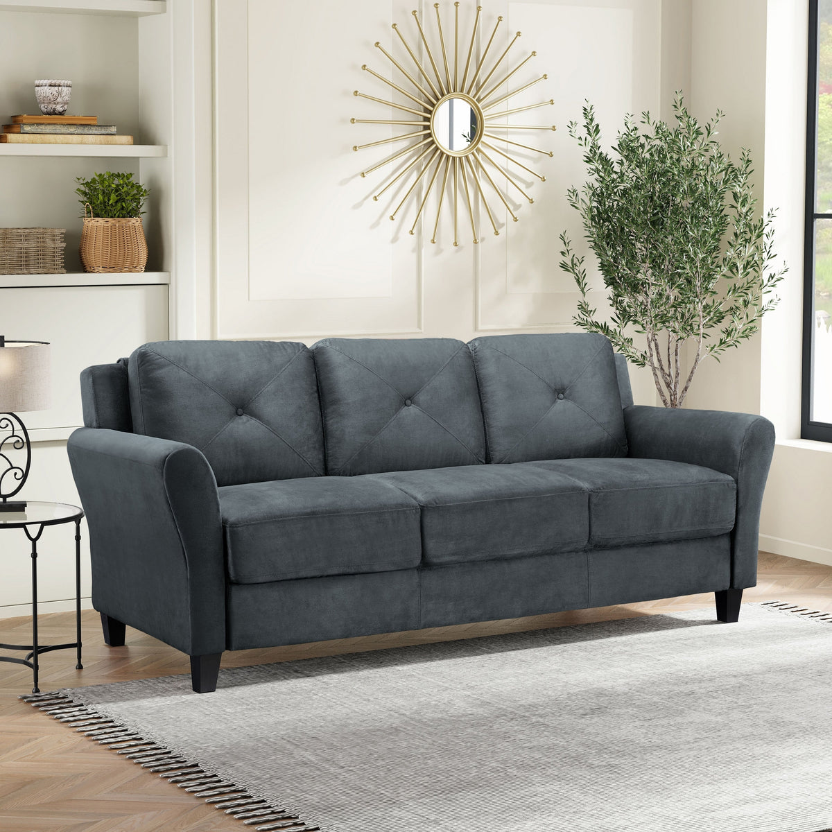 iLounge Harvard Canapé en microfibre