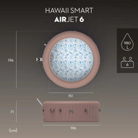 Jacuzzi gonflable Bestway Lay-Z-Spa AirJet Hawaii pour 4 à 6 personnes