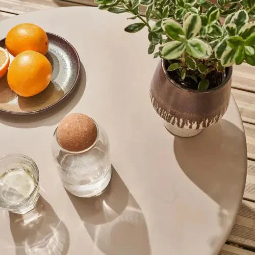 Vatuo Salon de jardin acier et cordes 4 places